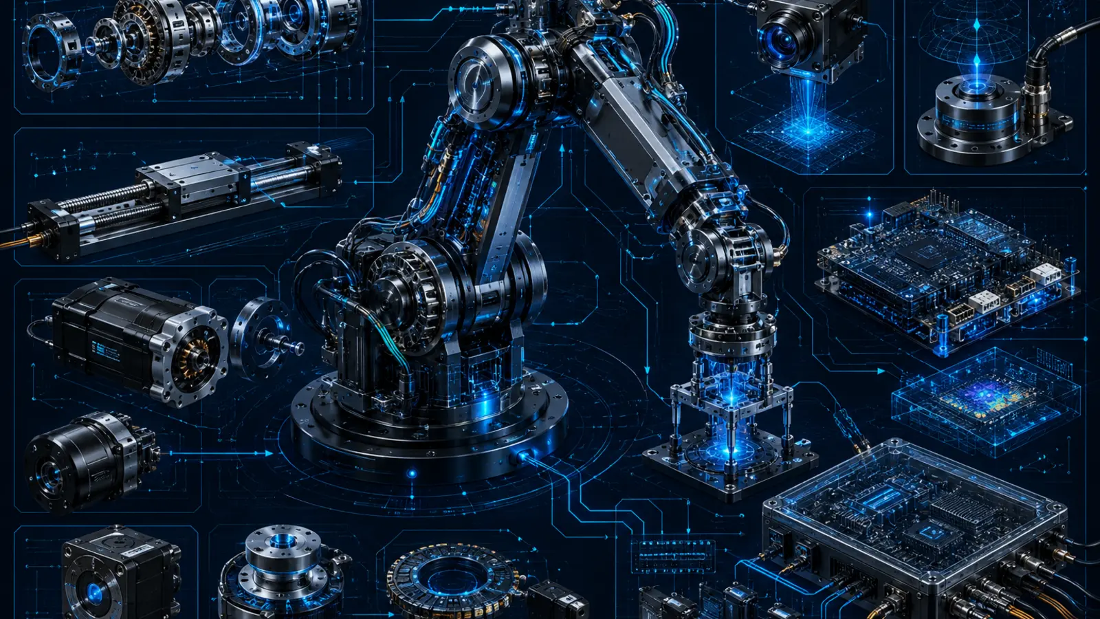 Mechatronics and Robotics Systems integration visual