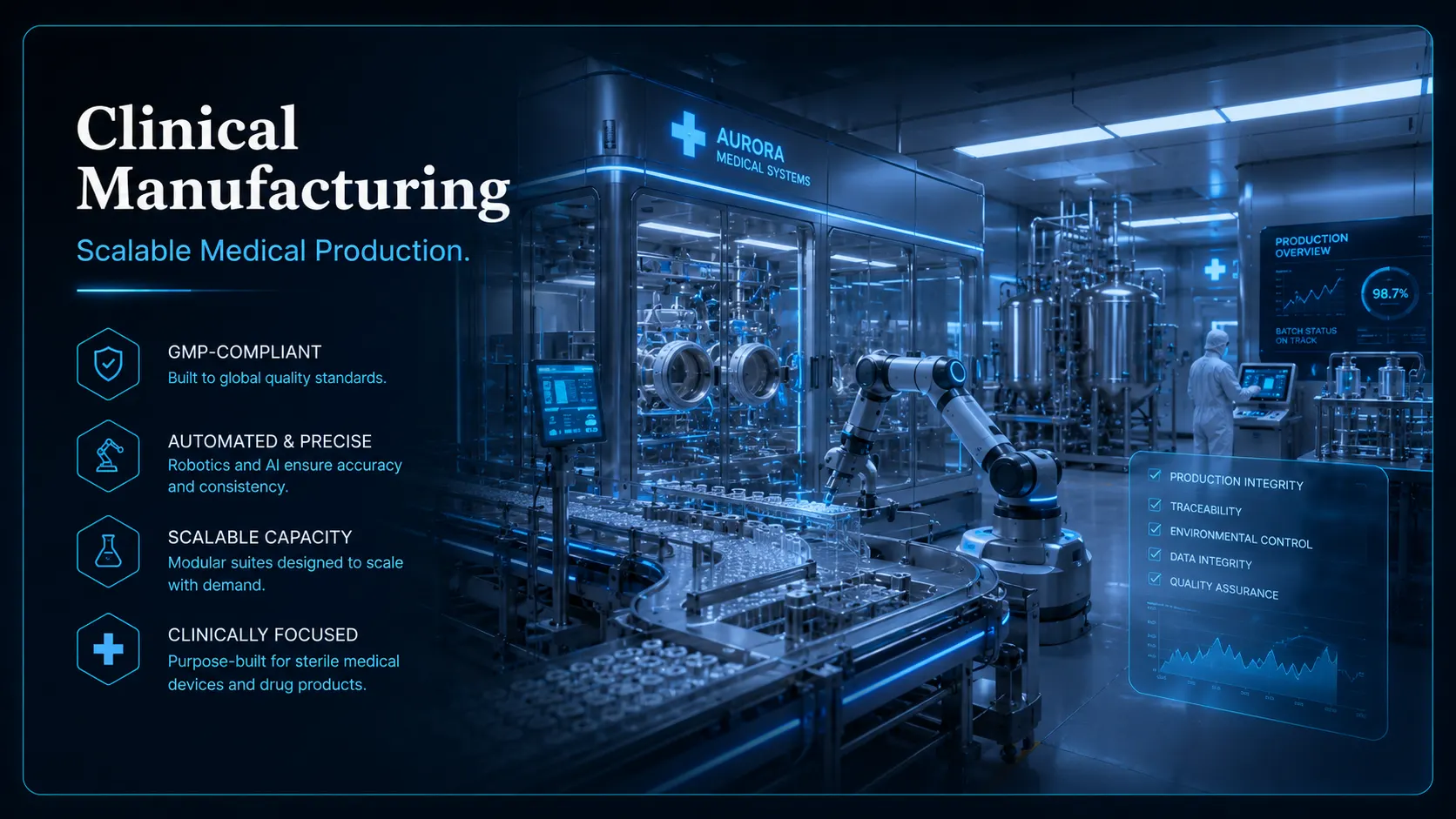 Biomanufacturing rendering