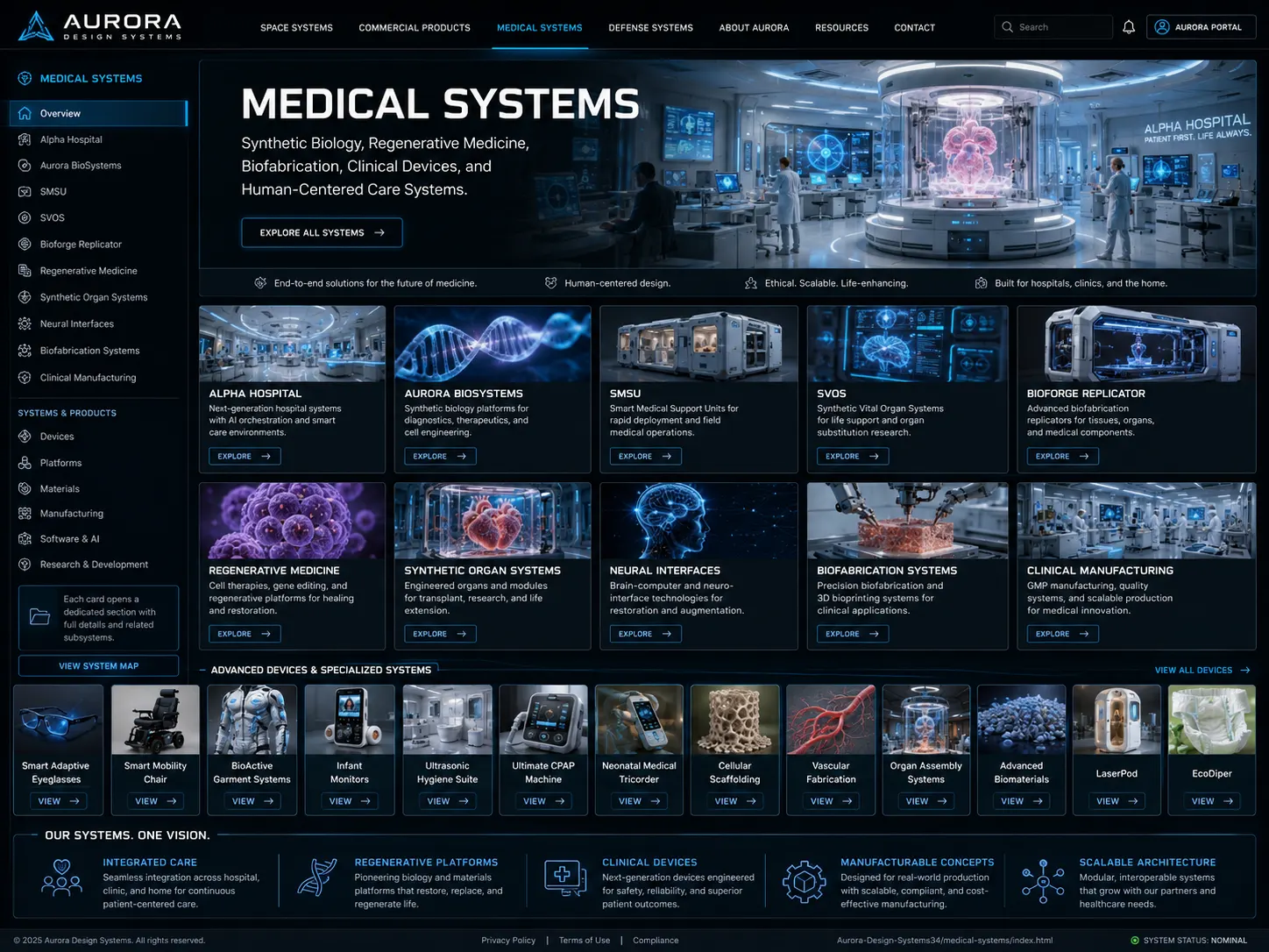 Aurora Advanced Concepts Crosslinks rendering