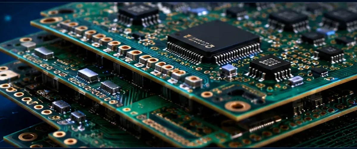 Multilayer printed circuit board assembly