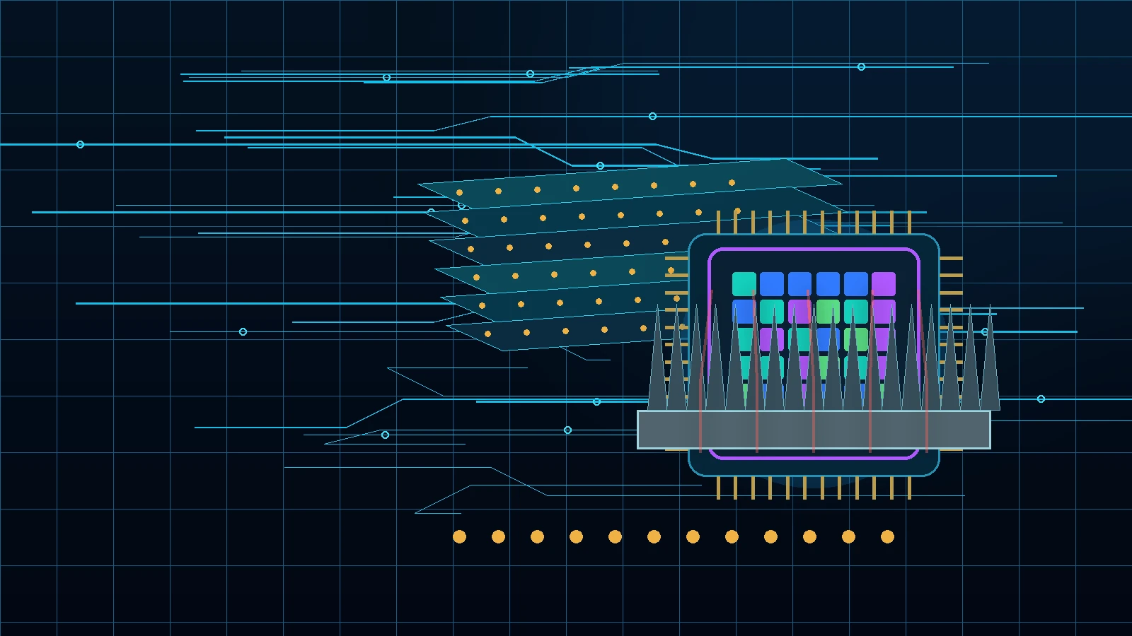3D & Heterogeneous Integration technical rendering