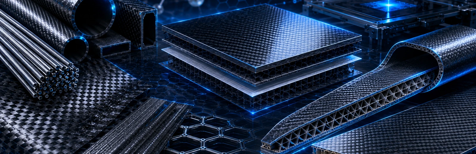 Advanced composites engineering: carbon-fiber, laminate and sandwich-panel architectures
