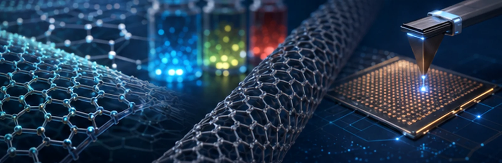 Nanotechnology visual concept crop