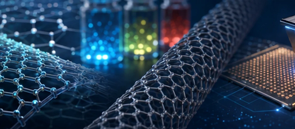 Nanoparticles, Nanowires & Nanofibers engineering visual