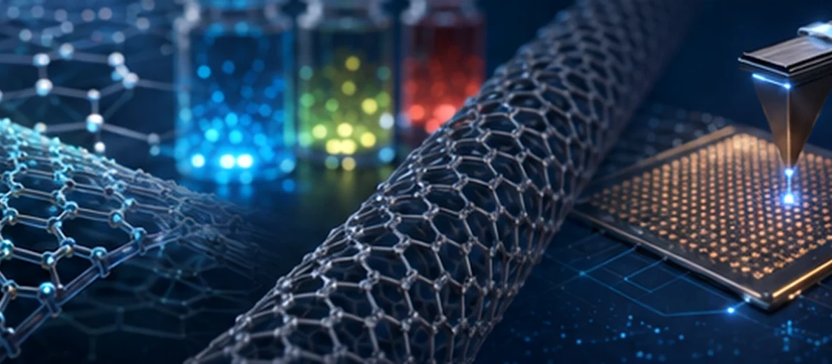 Quantum Dots & Nanocrystals engineering visual
