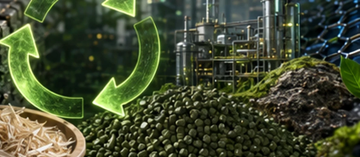 Circular Packaging Materials engineering visual