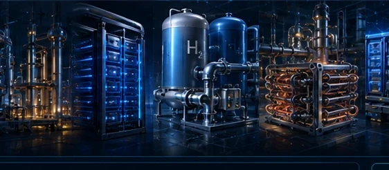 Power, Reactors & Energy Storage concept crop