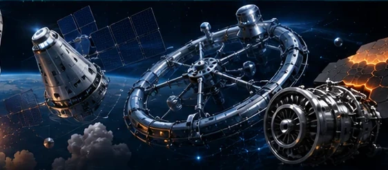 Space & Propulsion concept crop