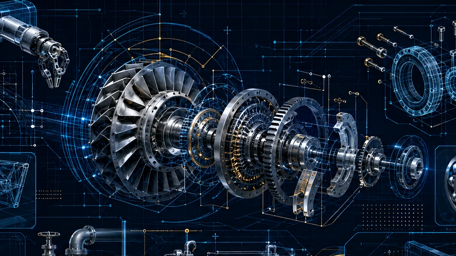 Mechanical System Architecture & Machine Design engineering rendering