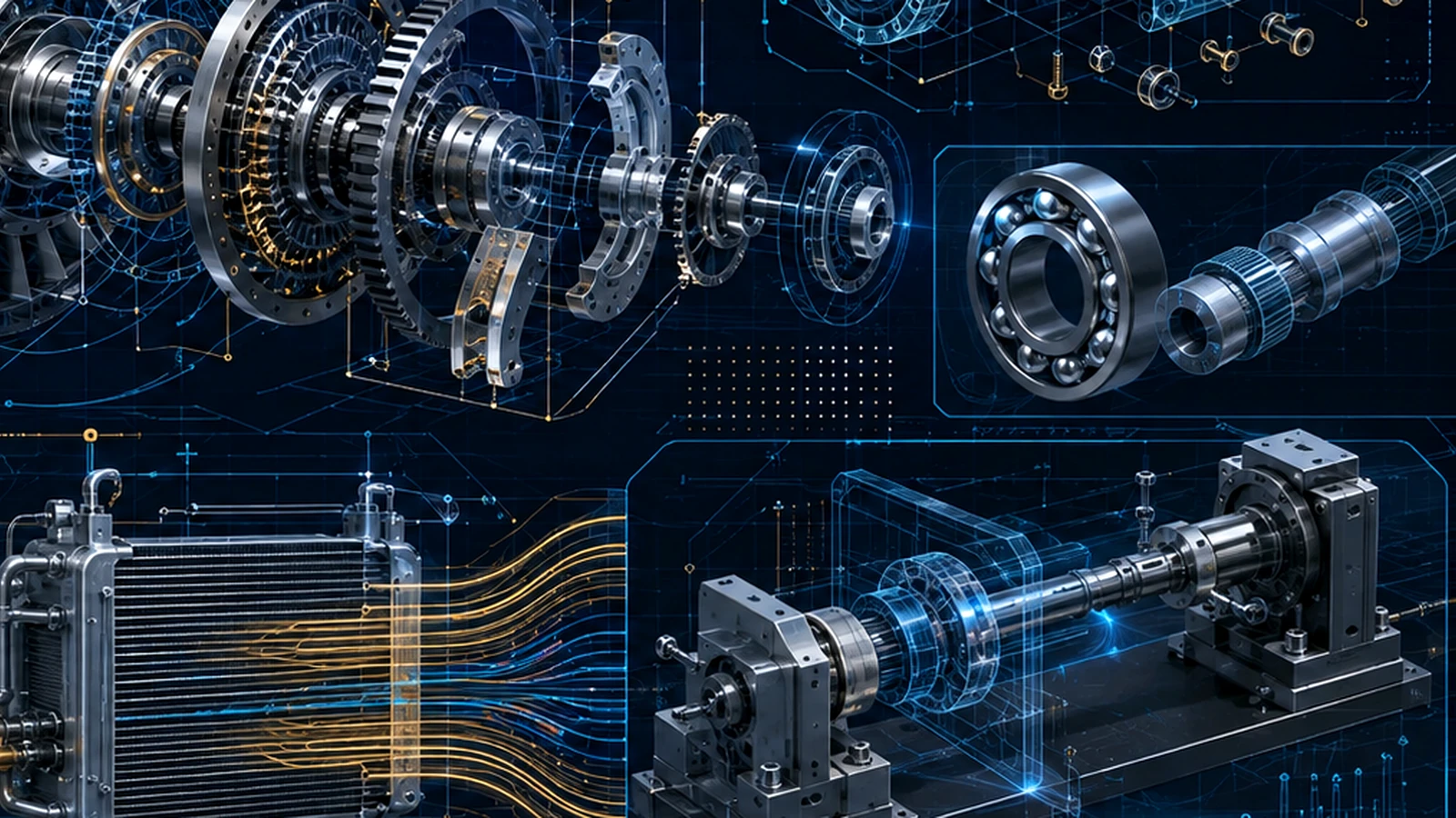 Dynamics, Vibration, Shock & Acoustics engineering rendering