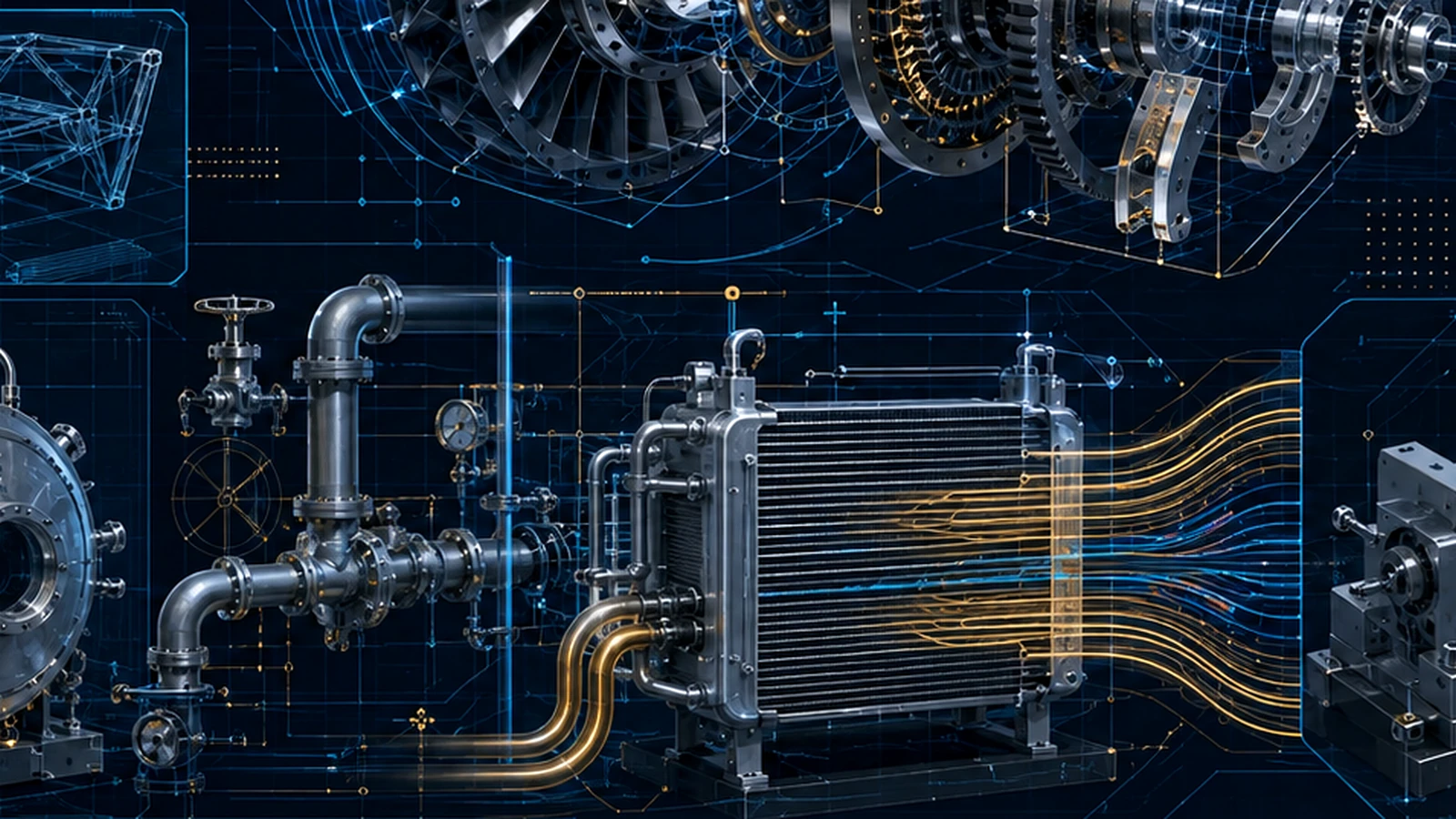 Thermal Engineering & Heat Transfer engineering rendering