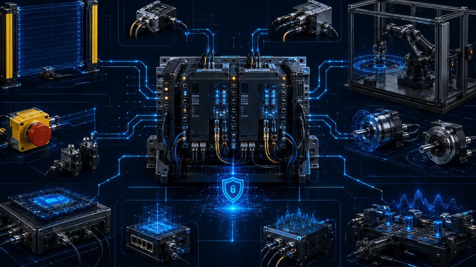 Functional Safety, Cybersecurity & Reliability engineering rendering
