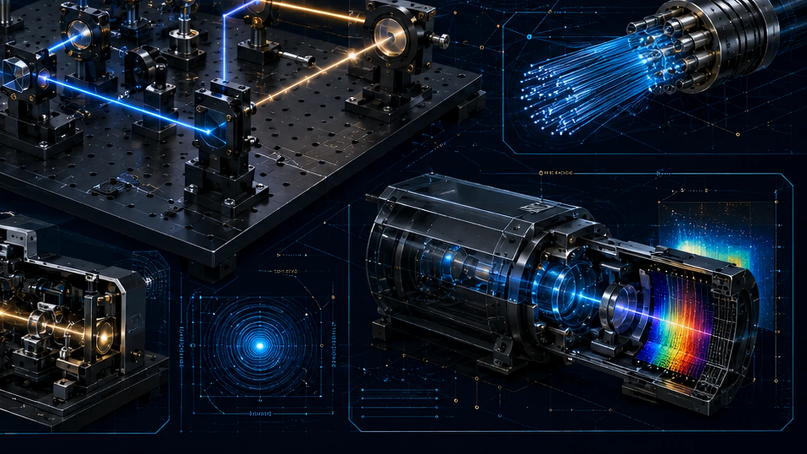 Spectroscopy & Spectral Systems engineering rendering