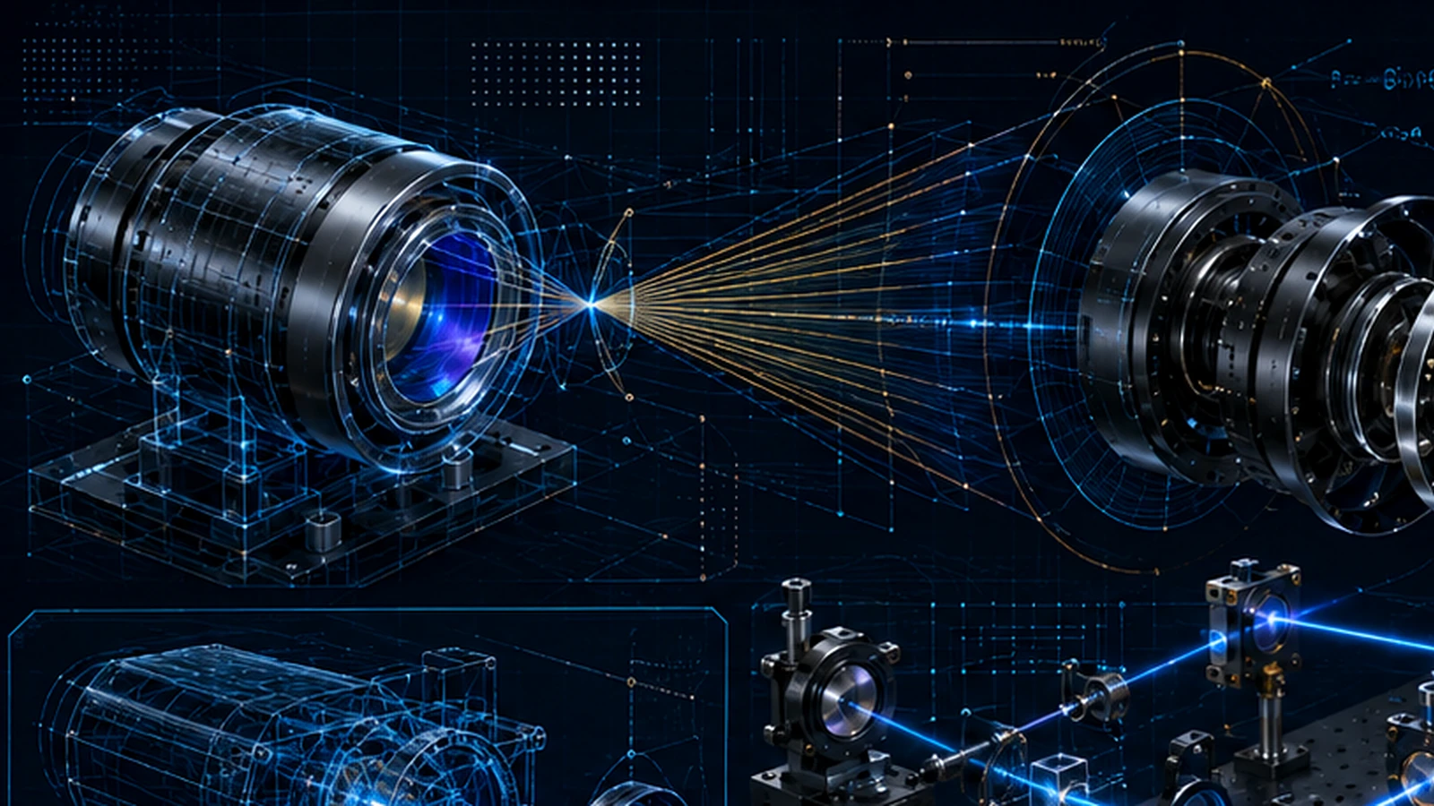 Illumination & Nonimaging Optics engineering rendering